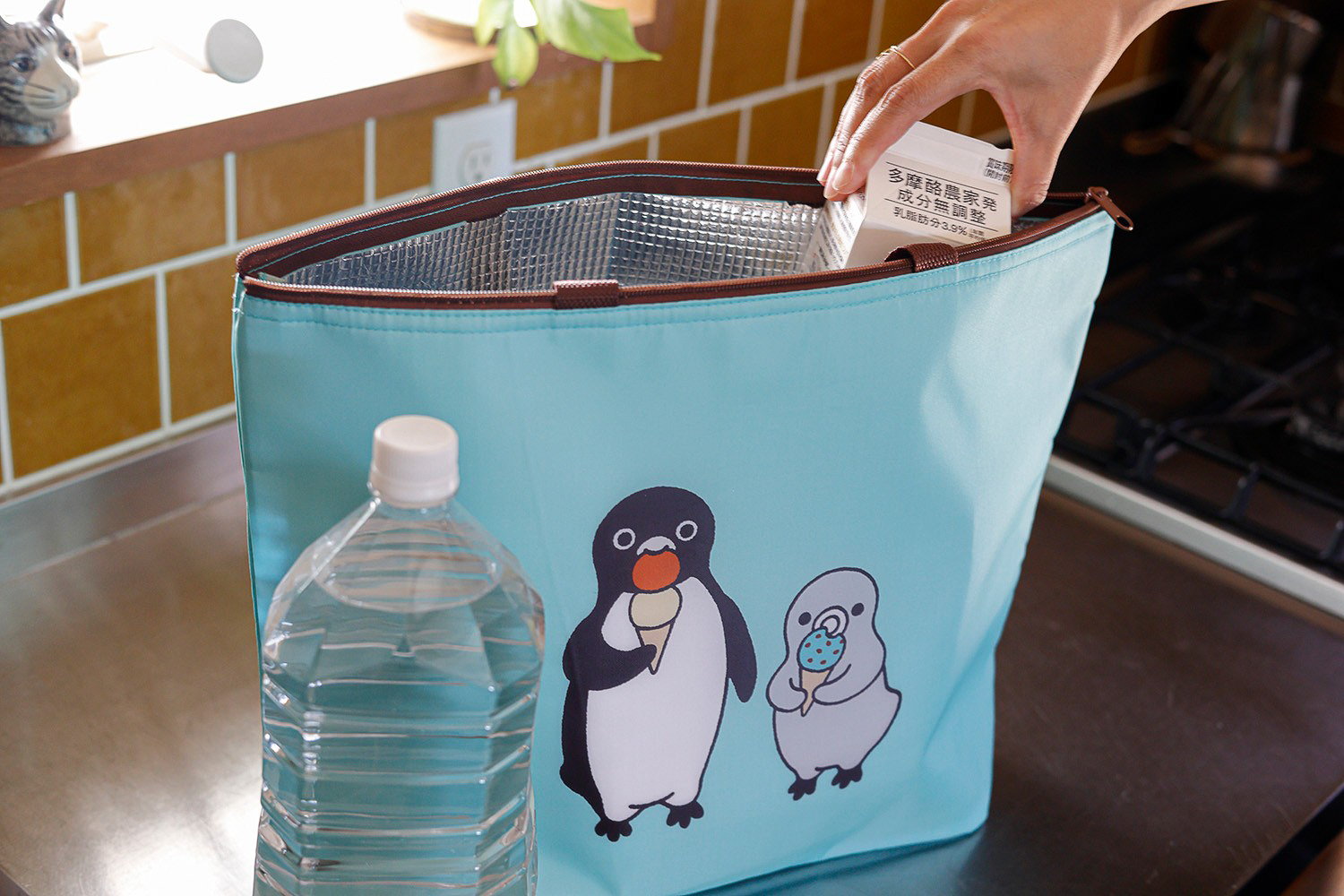 2Lのペットボトルも寝かせずに入る
