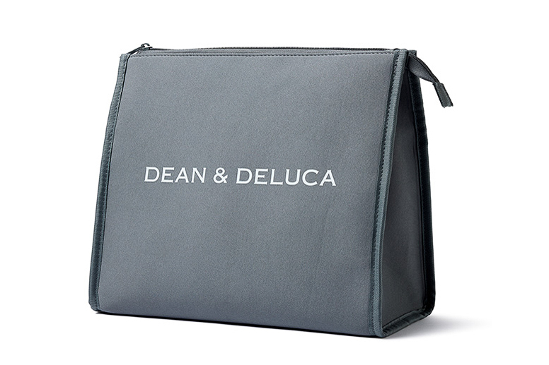 DEAN & DELUCA「クッションインナーポーチ チャコールグレー」