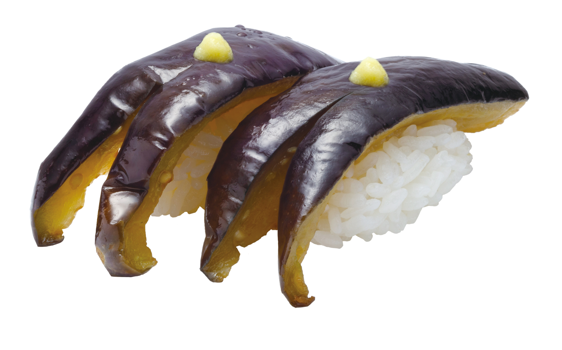 なすの揚げびたし握り