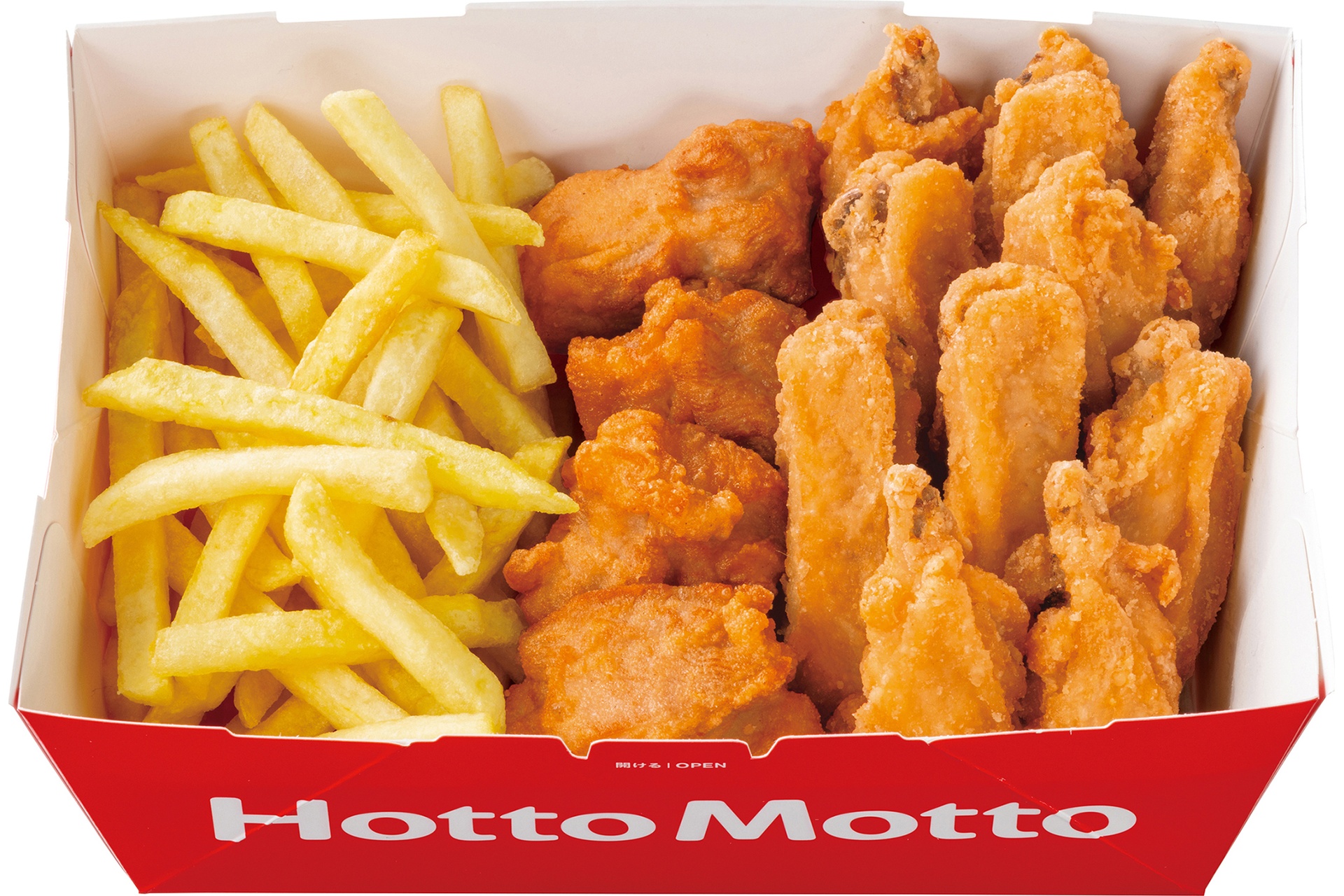 Wチキン＆ポテトBOX（から揚＆手羽から揚＆フライドポテト）
