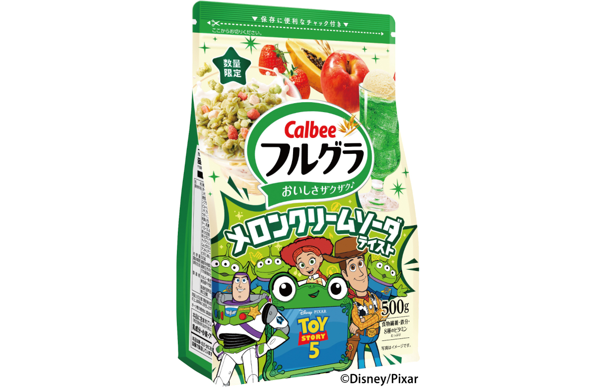 カルビー「フルグラ メロンクリームソーダテイスト」