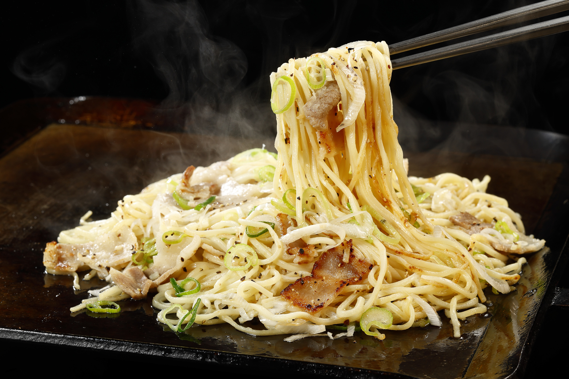 ちょこっとねぎ塩焼きそば
