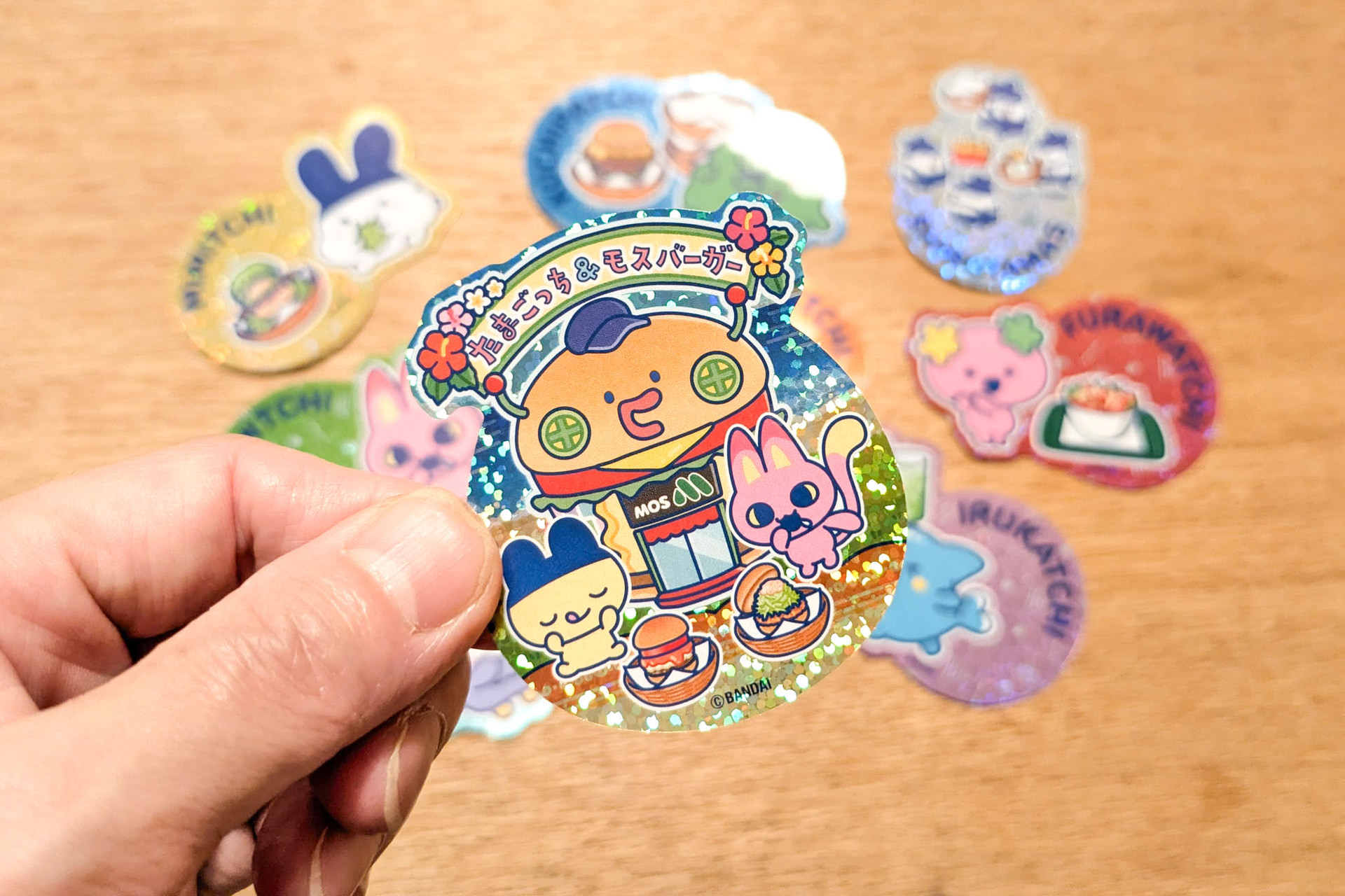 きらきらのホログラムがかわいい
