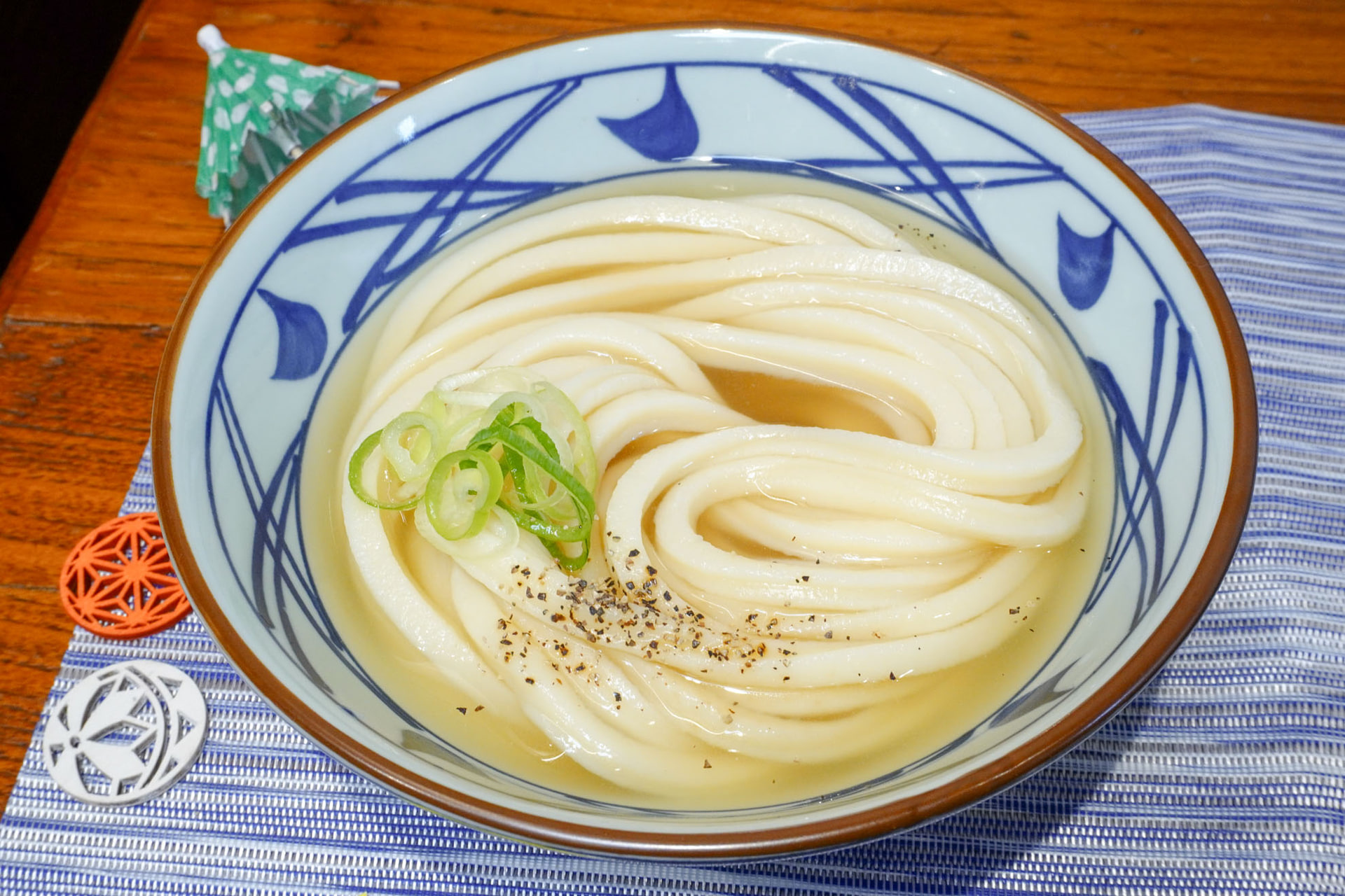 冷たーい旨塩うどん
