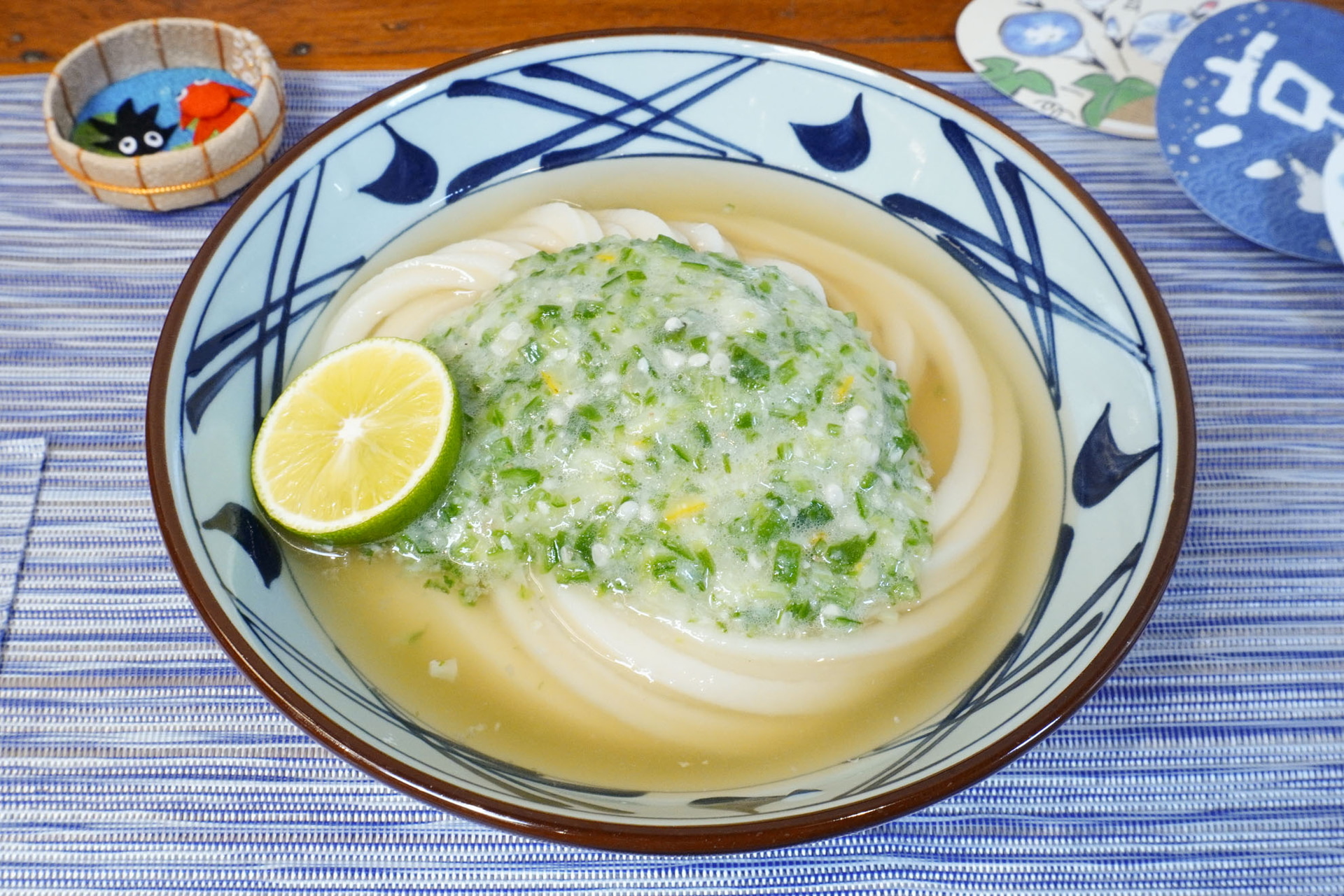 冷たーいねばとろう旨塩うどん
