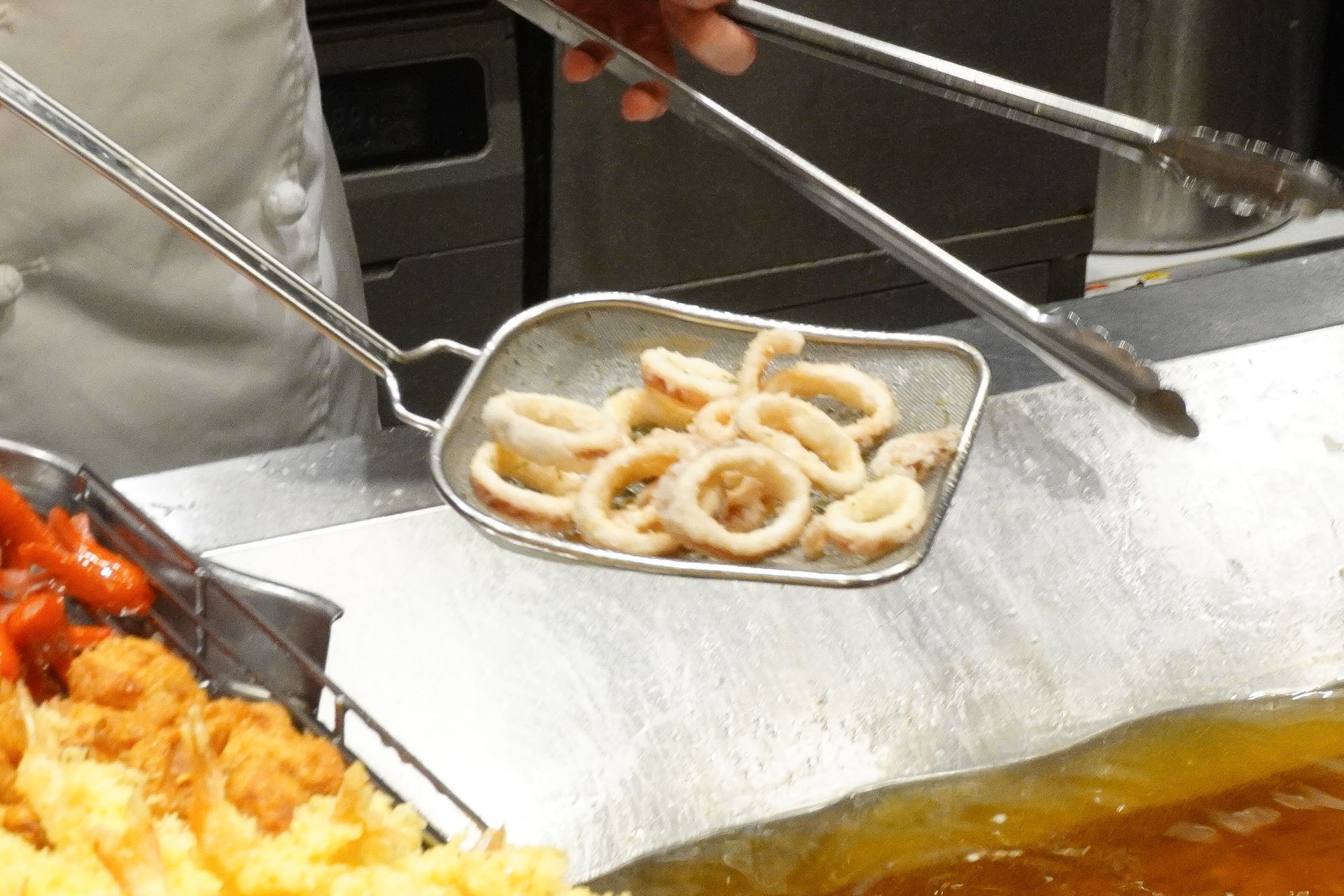 スルメイカの唐揚げ