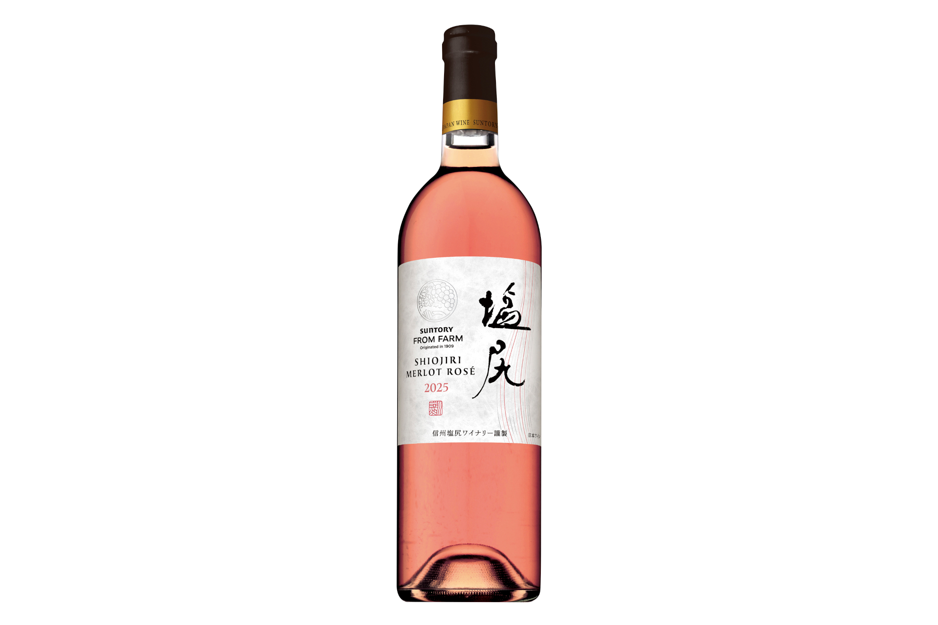SUNTORY FROM FARM 塩尻 メルロ ロゼ 2025
