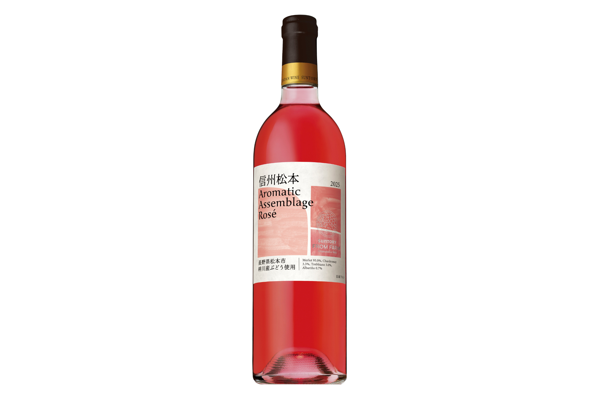 SUNTORY FROM FARM 信州松本 アロマティック アッサンブラージュ ロゼ 2025