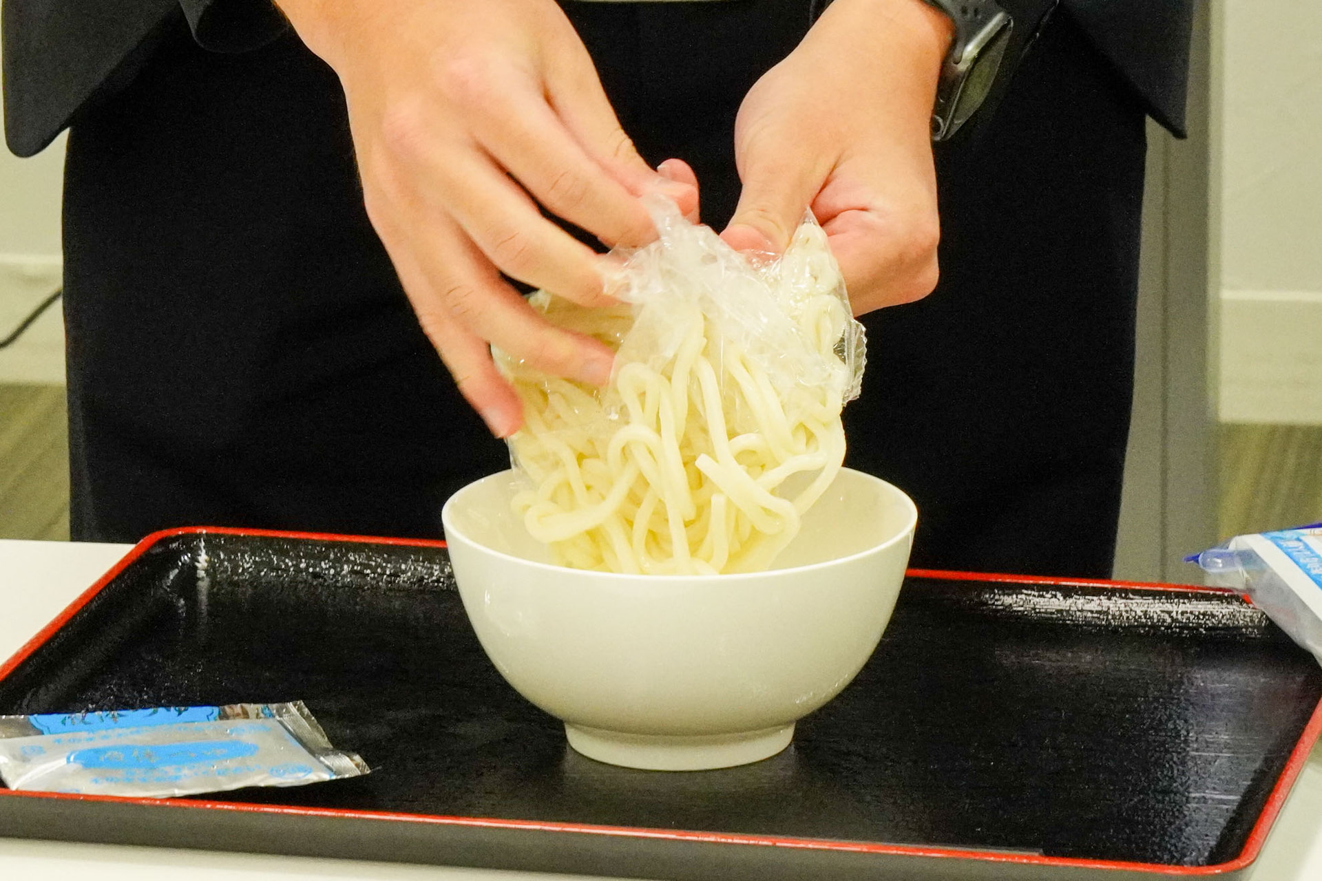 実際に10秒でできるかデモンストレーション