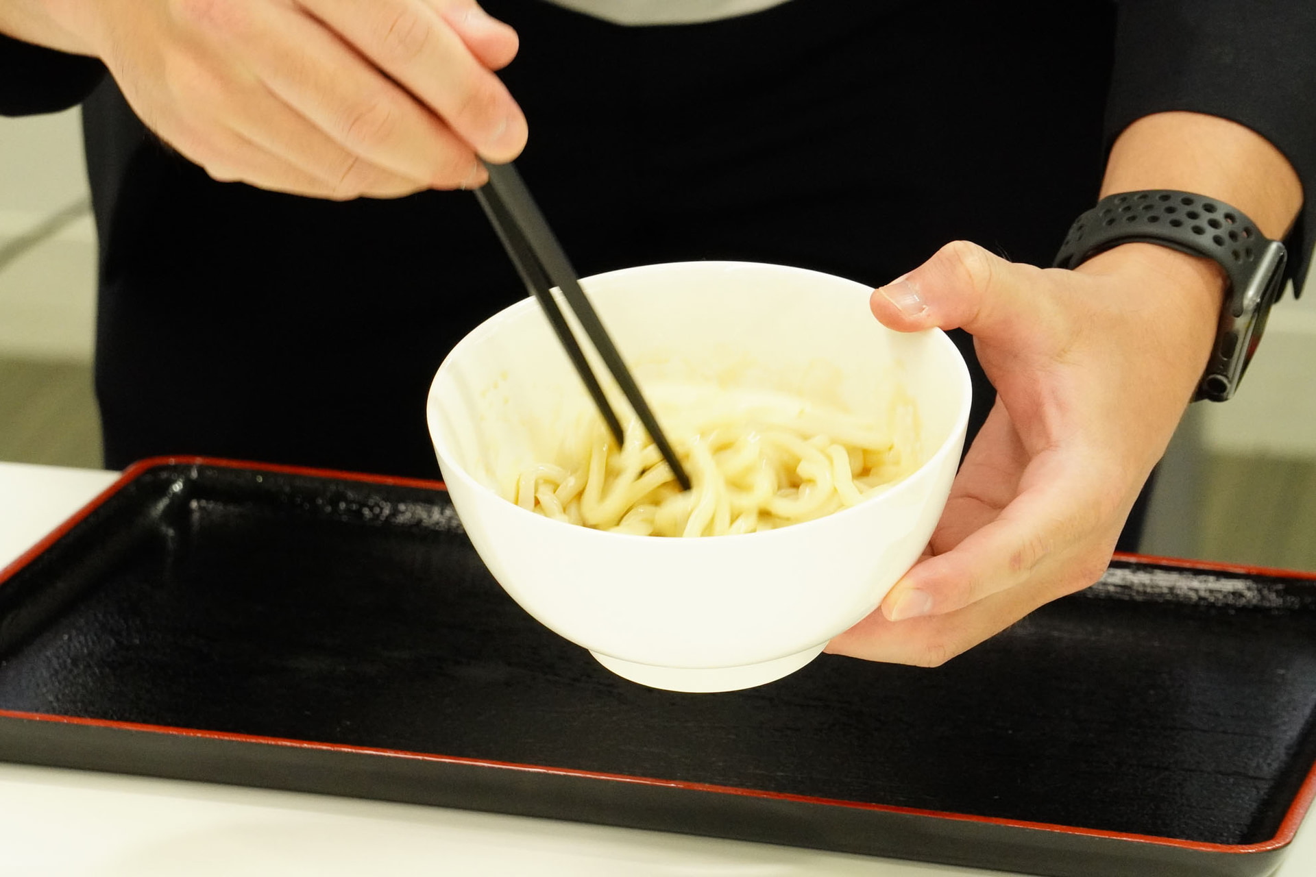 実際に10秒でできるかデモンストレーション