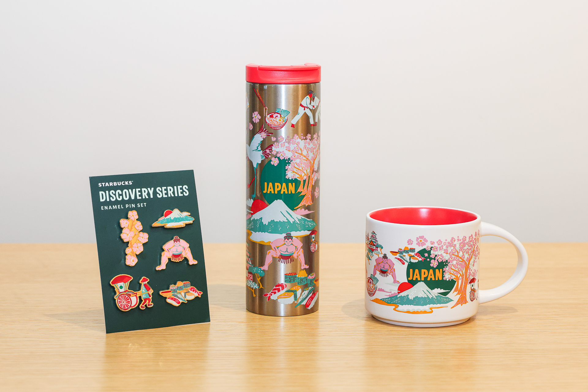 富士山や桜を描いた新たなJAPANデザイン