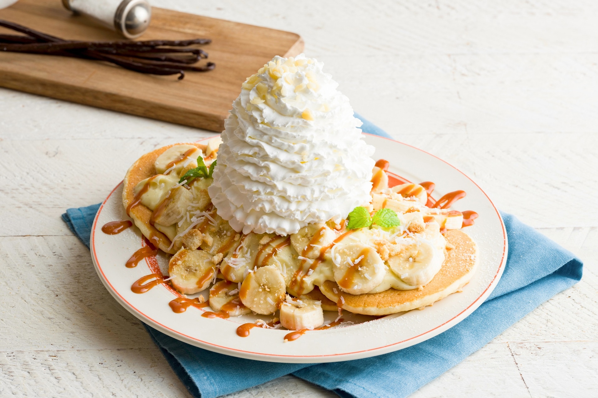 「塩バニラパンケーキ」（2255円）