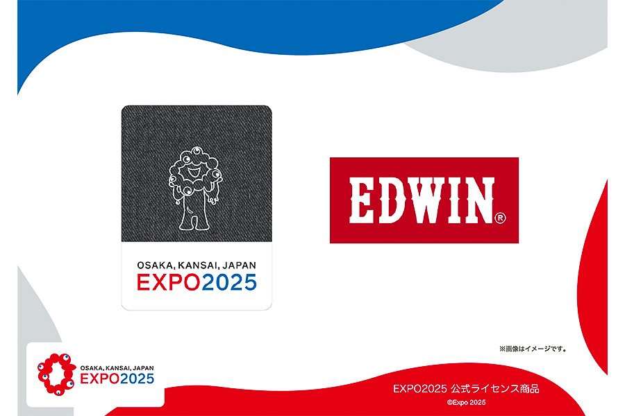 EXPO2025公式ライセンス商品「EDWINコラボレーションアイテム」