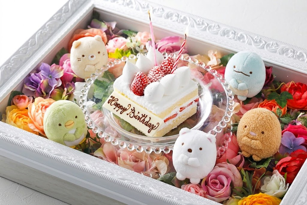 すみっコぐらしのアニバーサリーケーキプレート（イメージ）