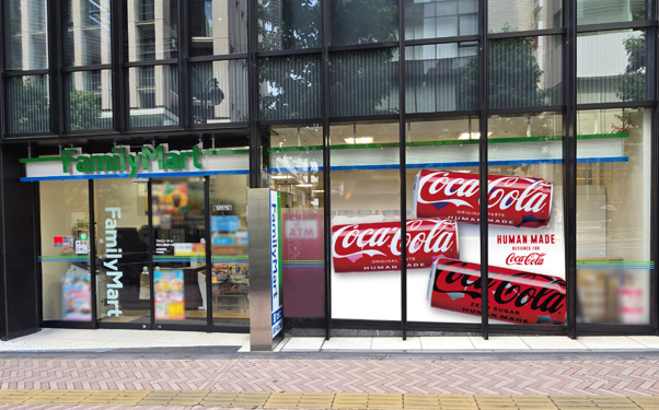ファミリーマート渋谷公園通り店のラッピングイメージ
