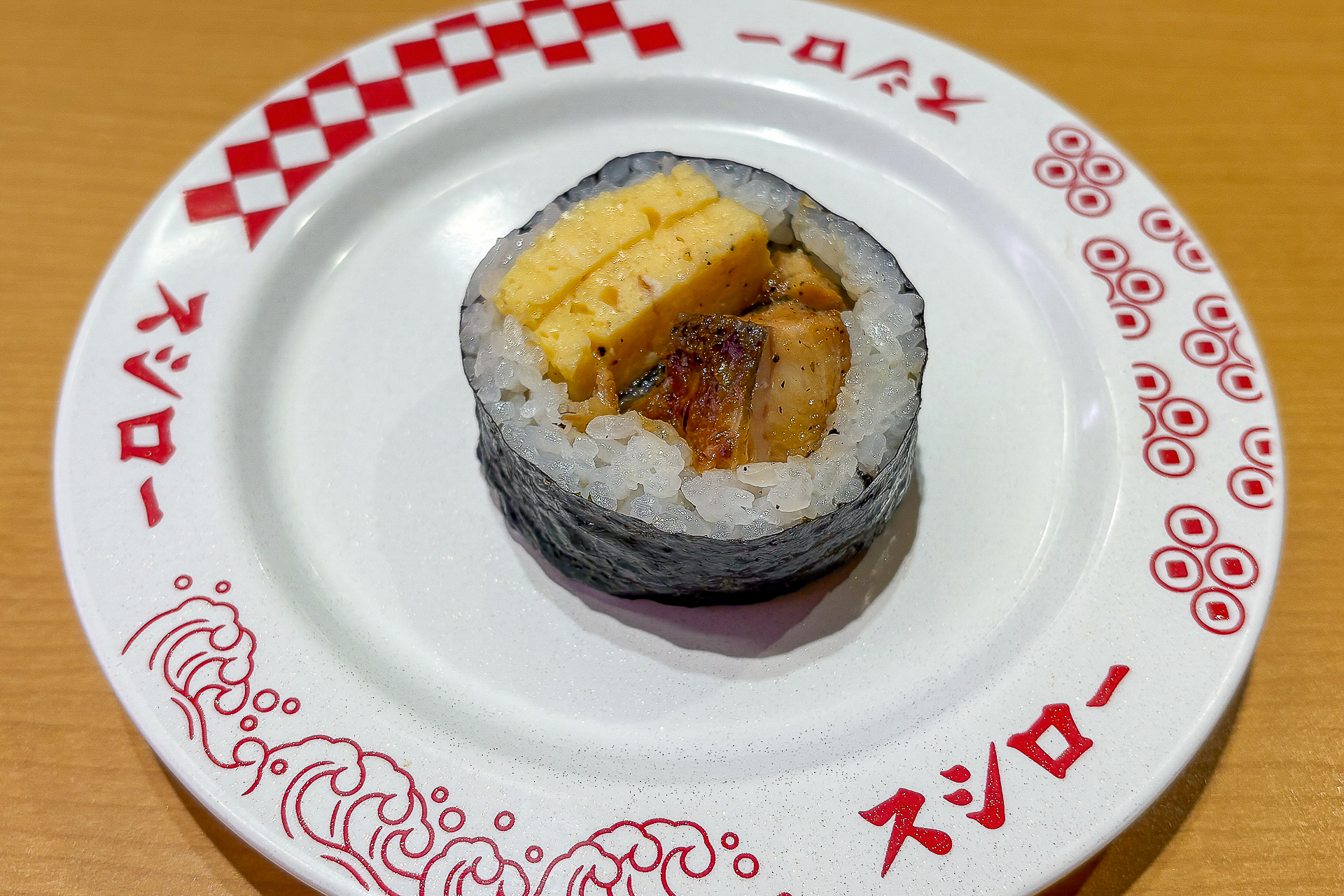 うなぎと卵焼きを一緒に巻いた「うな玉巻」