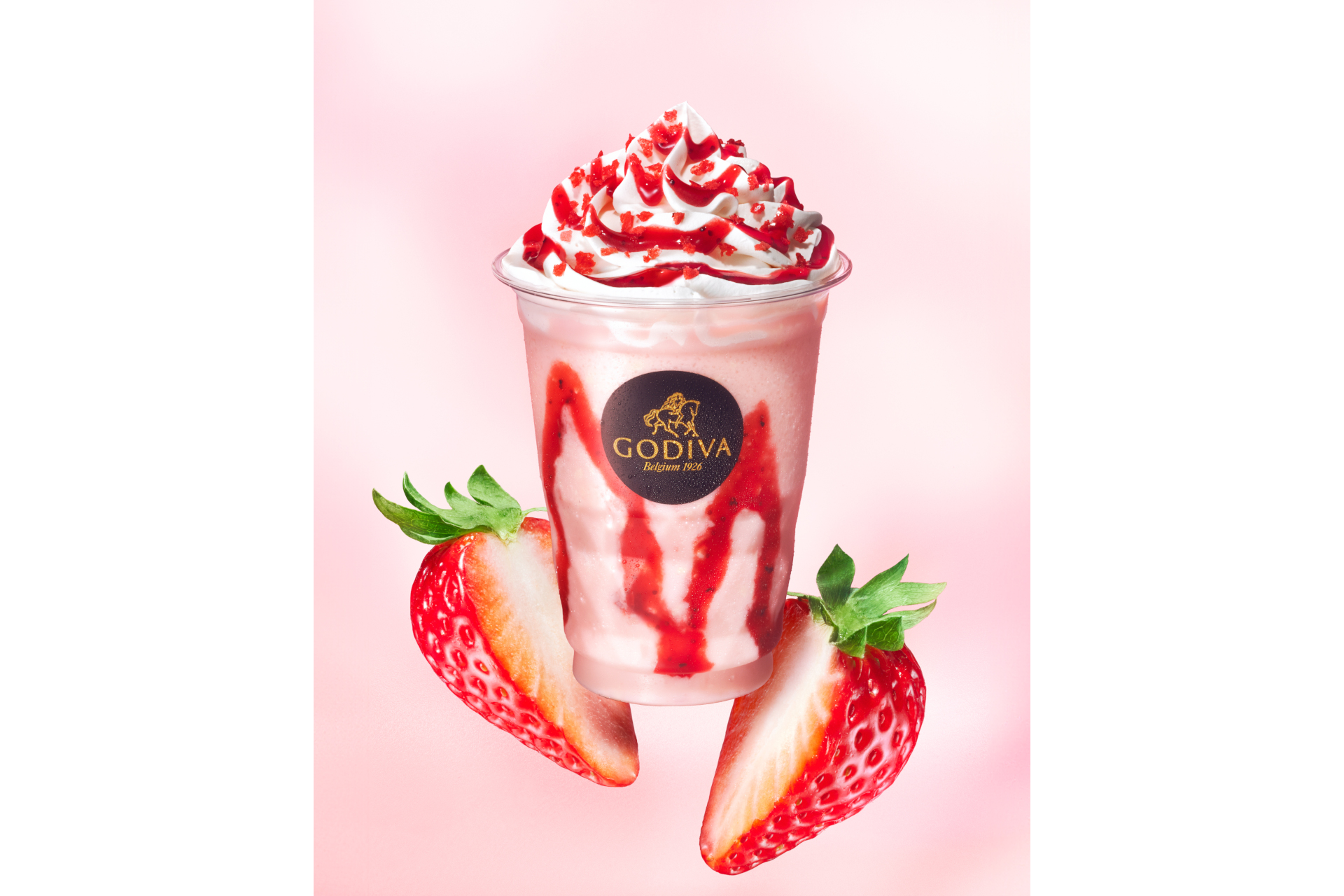 ゴディバ「ストロベリードリンク」