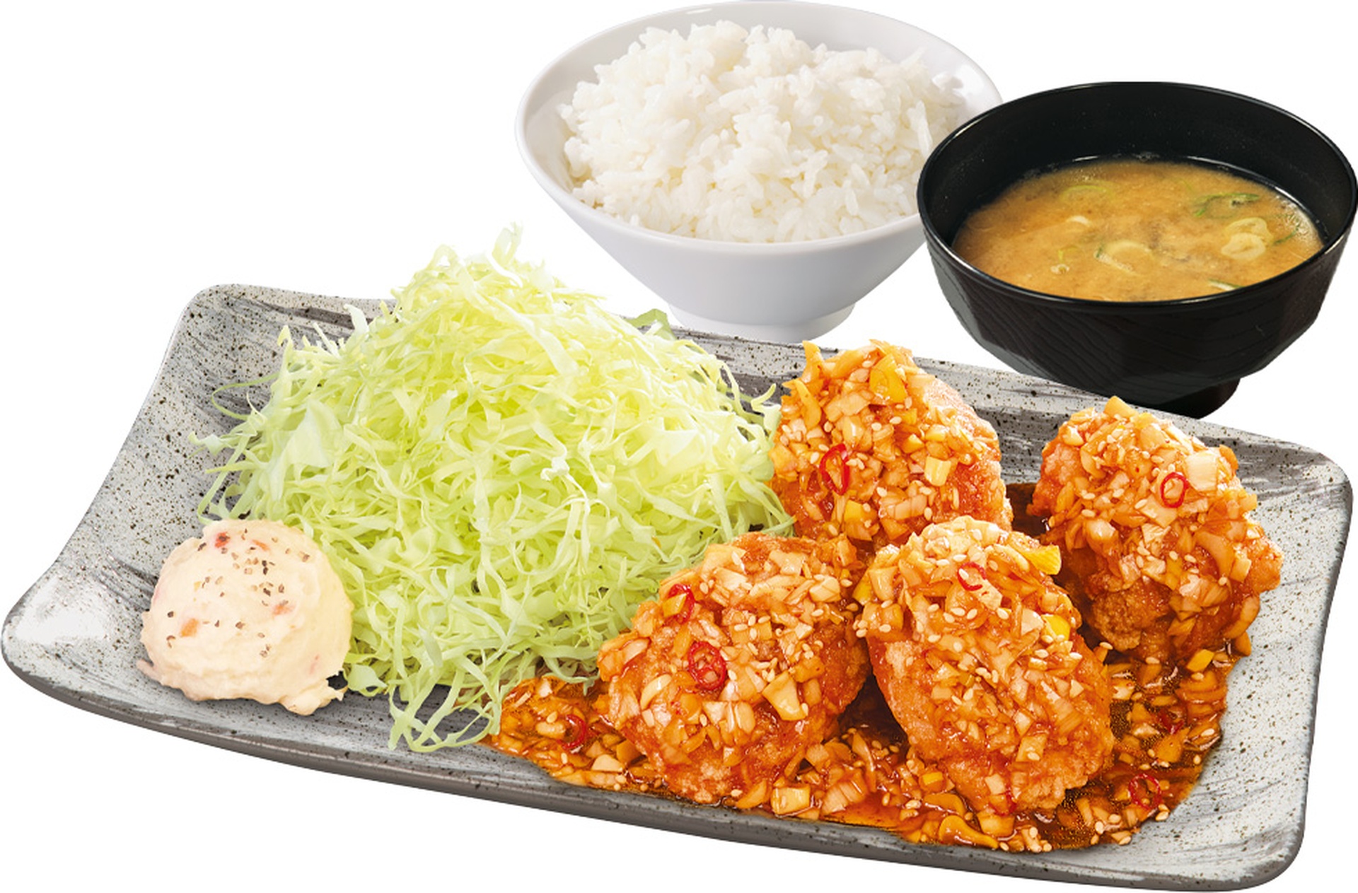 油淋鶏定食