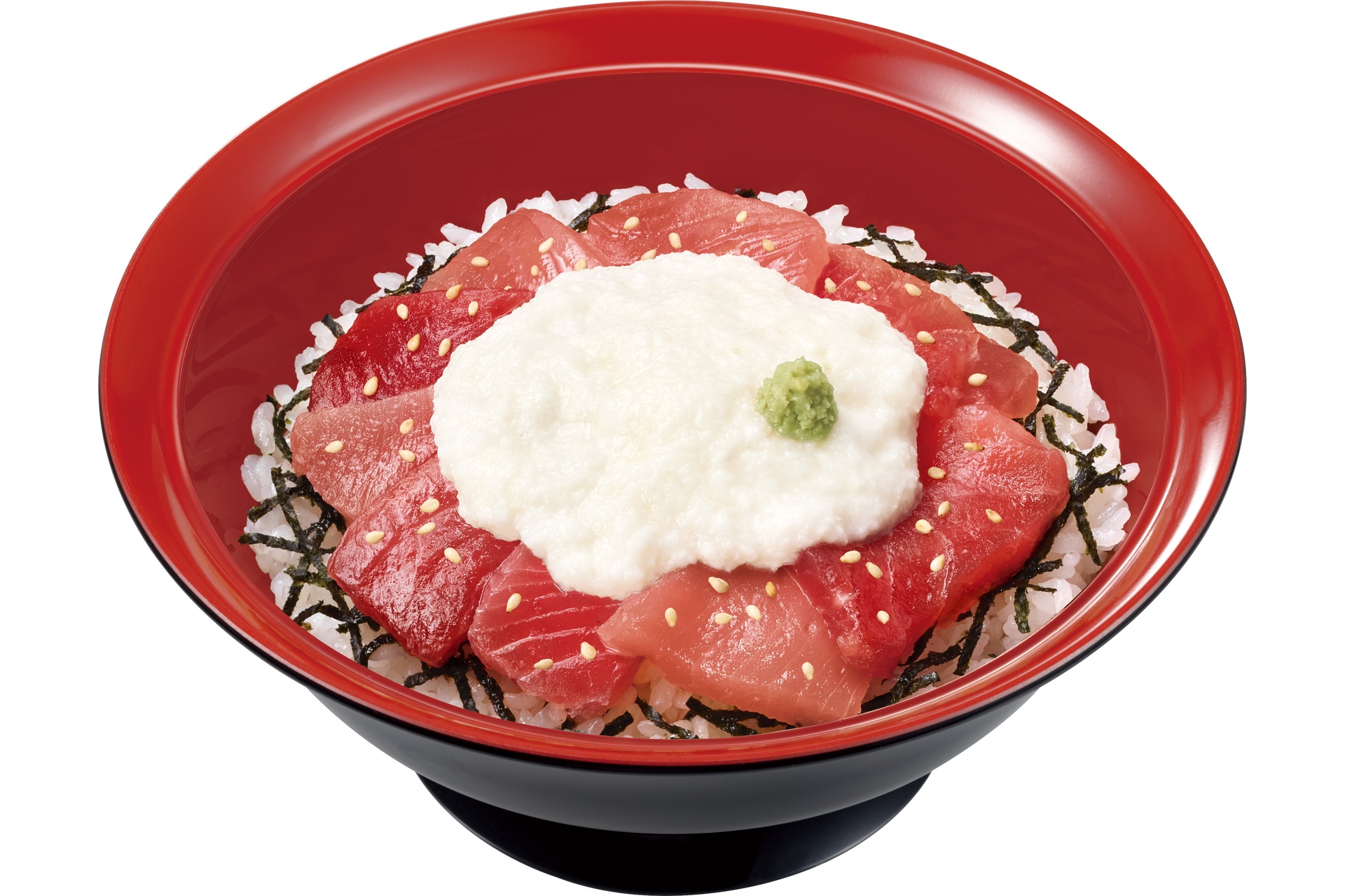 山かけ鉄火丼