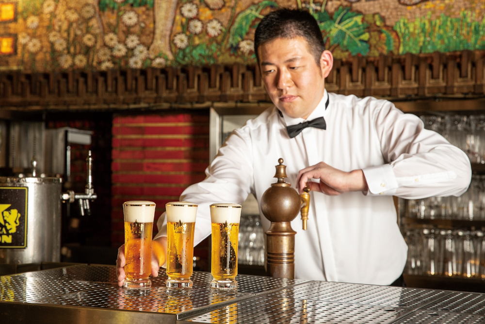 ビヤホールでの味わいを追求したビール