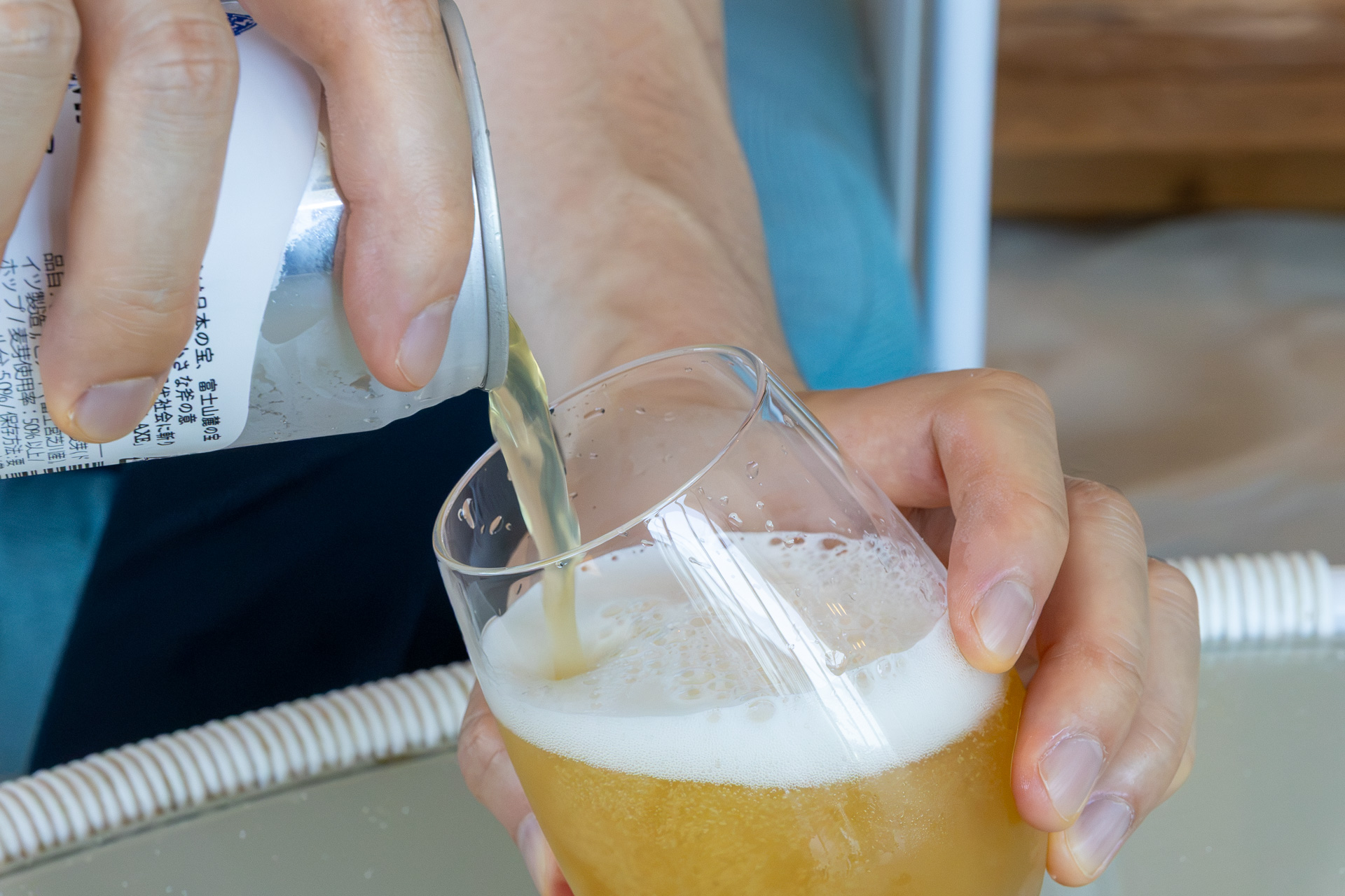 ビール好きにはたまらない瞬間！