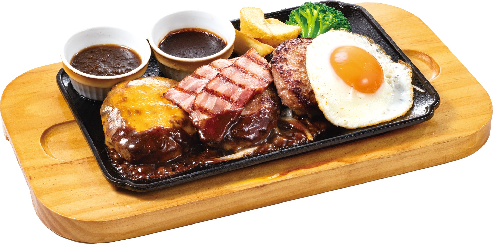 3種のトリオハンバーグ（300g）