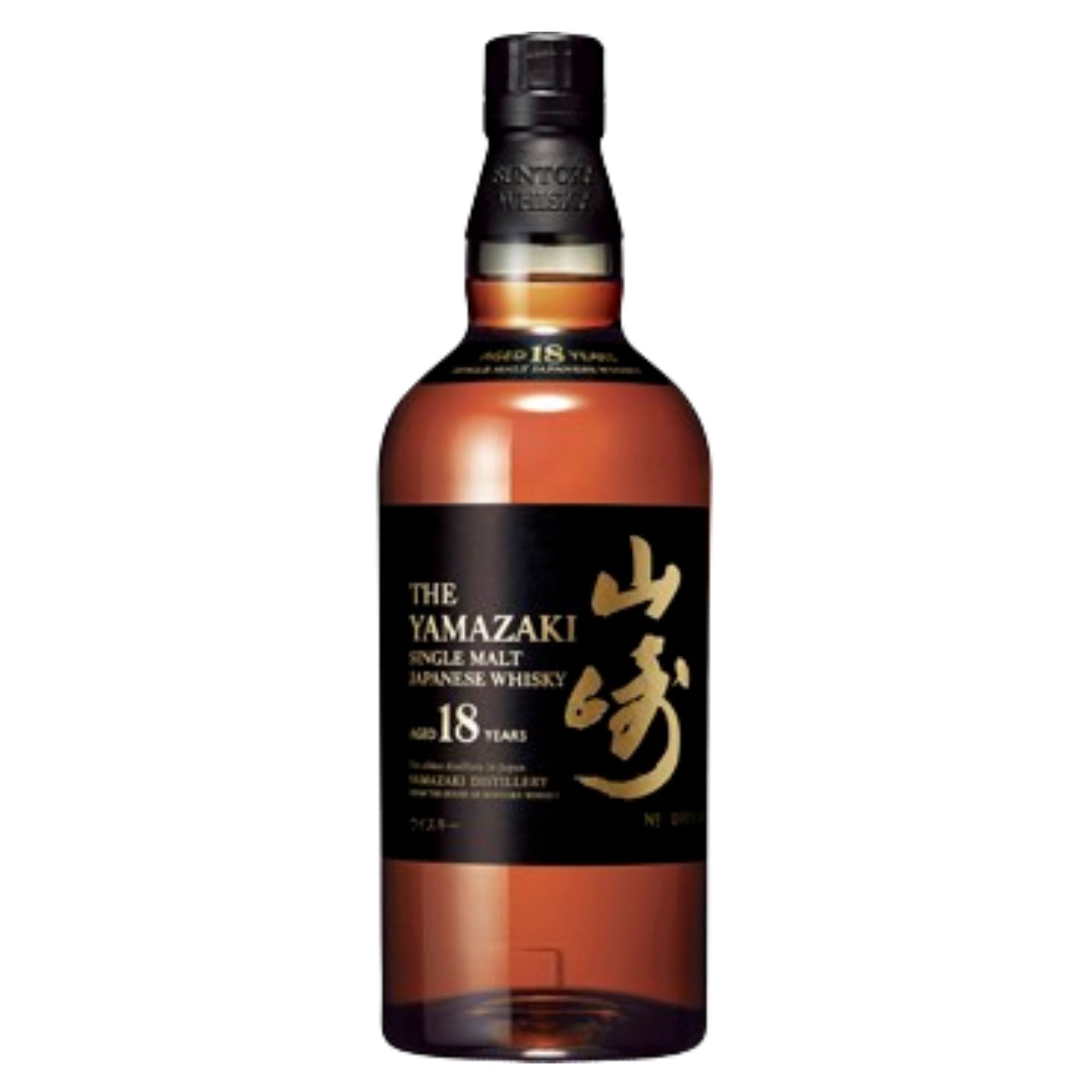 サントリーシングルモルトウイスキー山崎18年