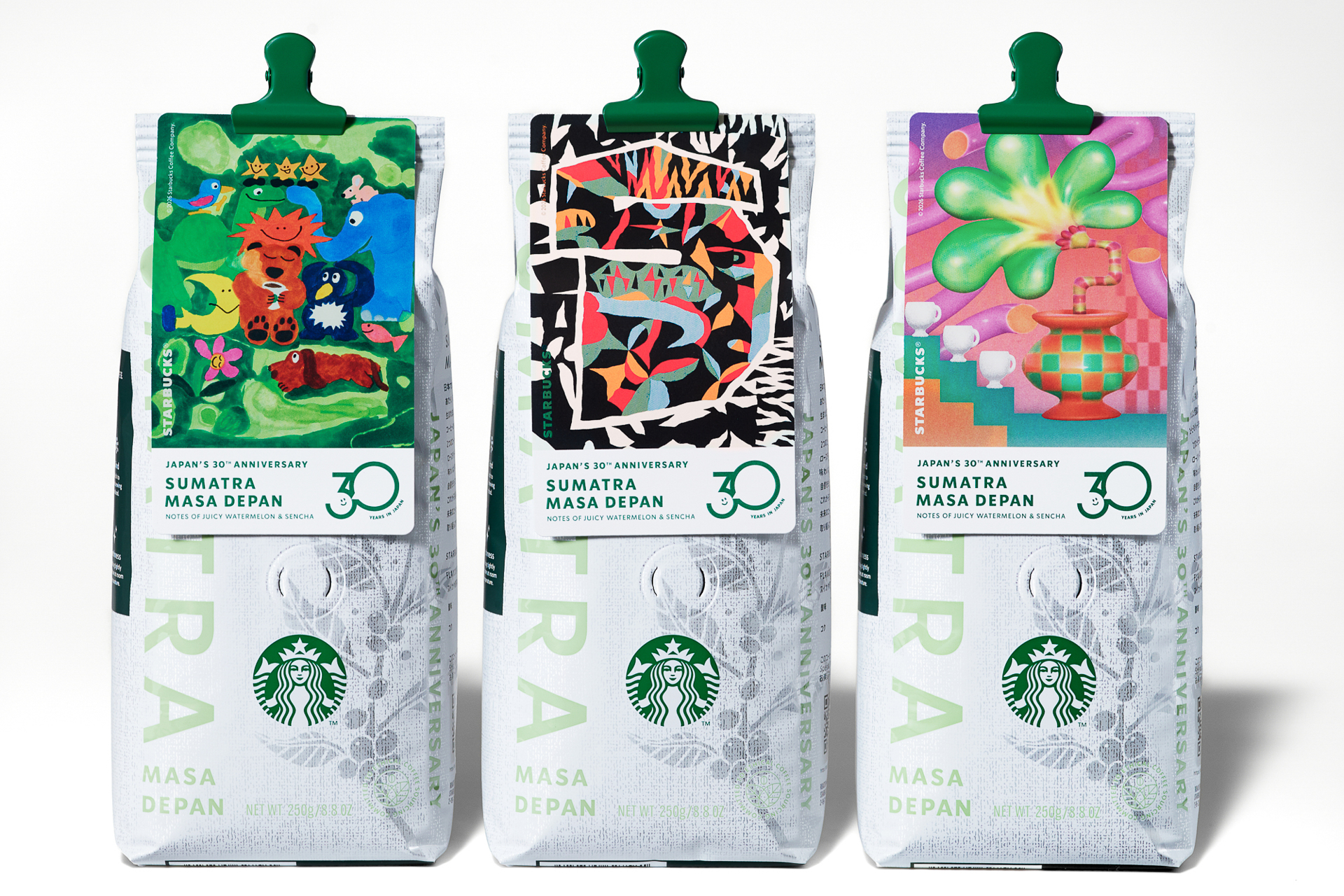 30周年を記念して開発したコーヒー豆「スマトラ マサ デパン」を使用