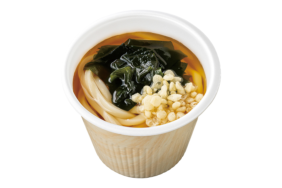 3位「ミニわかめうどん」