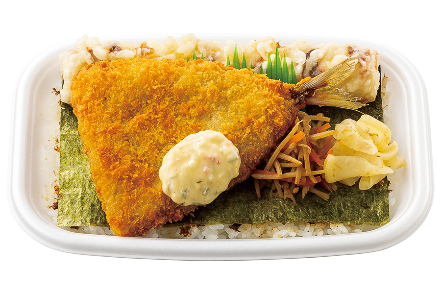 4位「アジフライのりタル弁当」