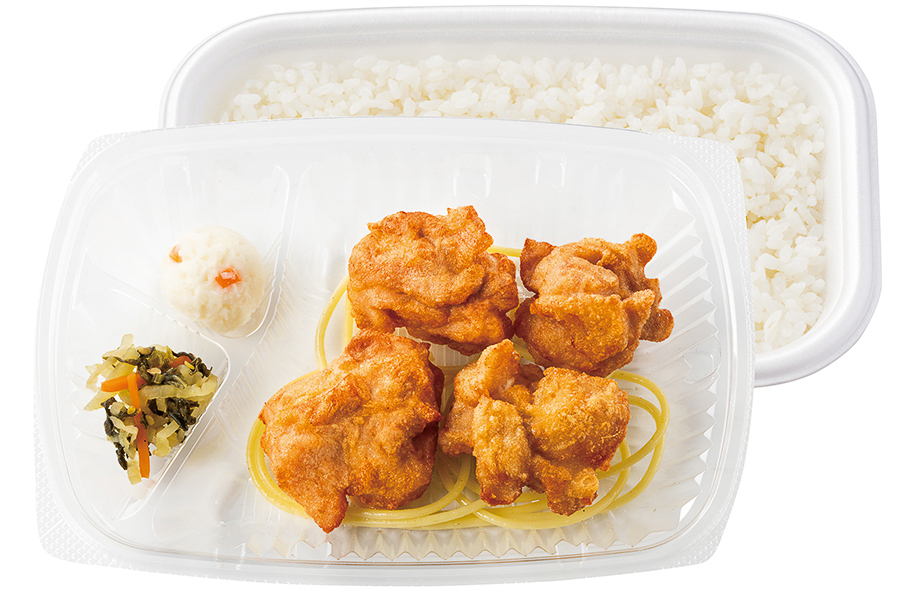 2位「から揚弁当」