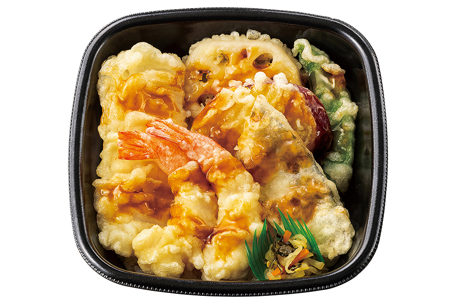 2位「海鮮天丼」