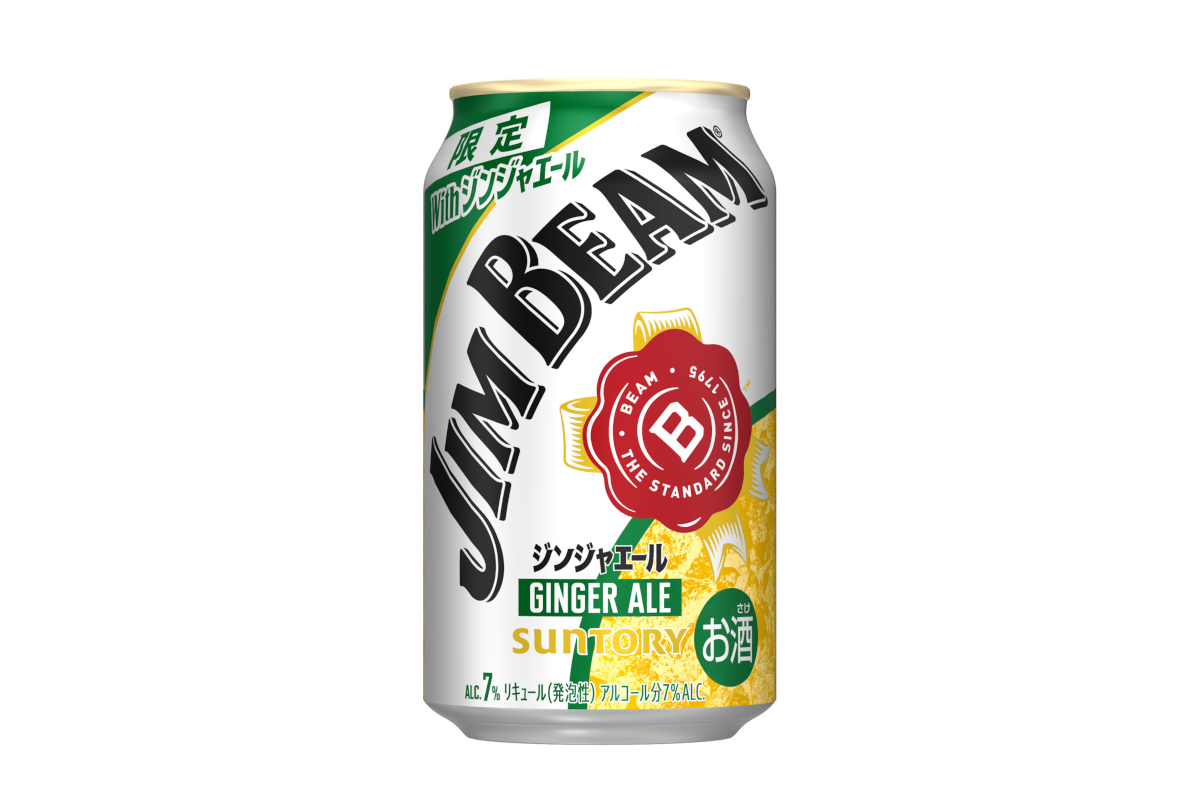 サントリー「ジムビーム〈ジンジャエール〉缶」