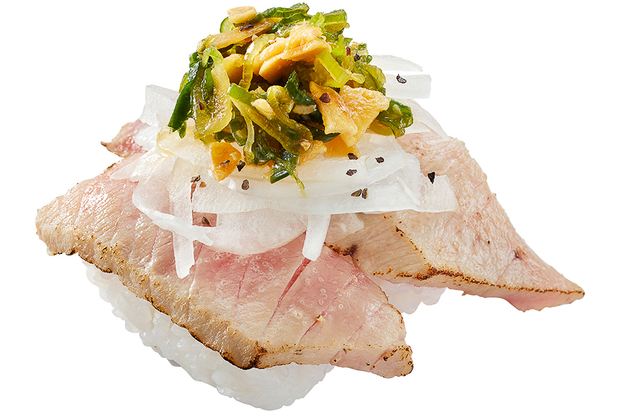 本鮪＆みなみ鮪 中とろ炙り食べ比べ～やみつき香味ねぎオニオン～