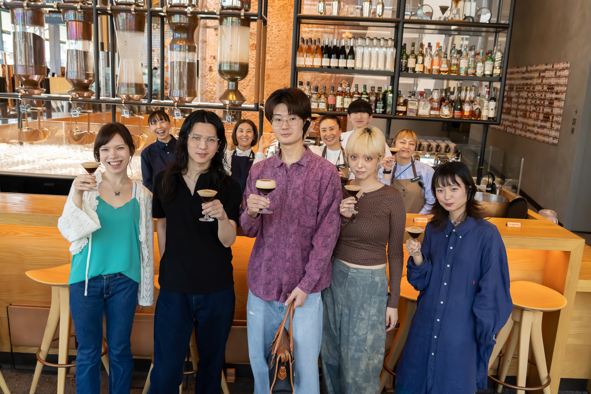 コーヒーが生まれる空間からインスピレーションを受け取った