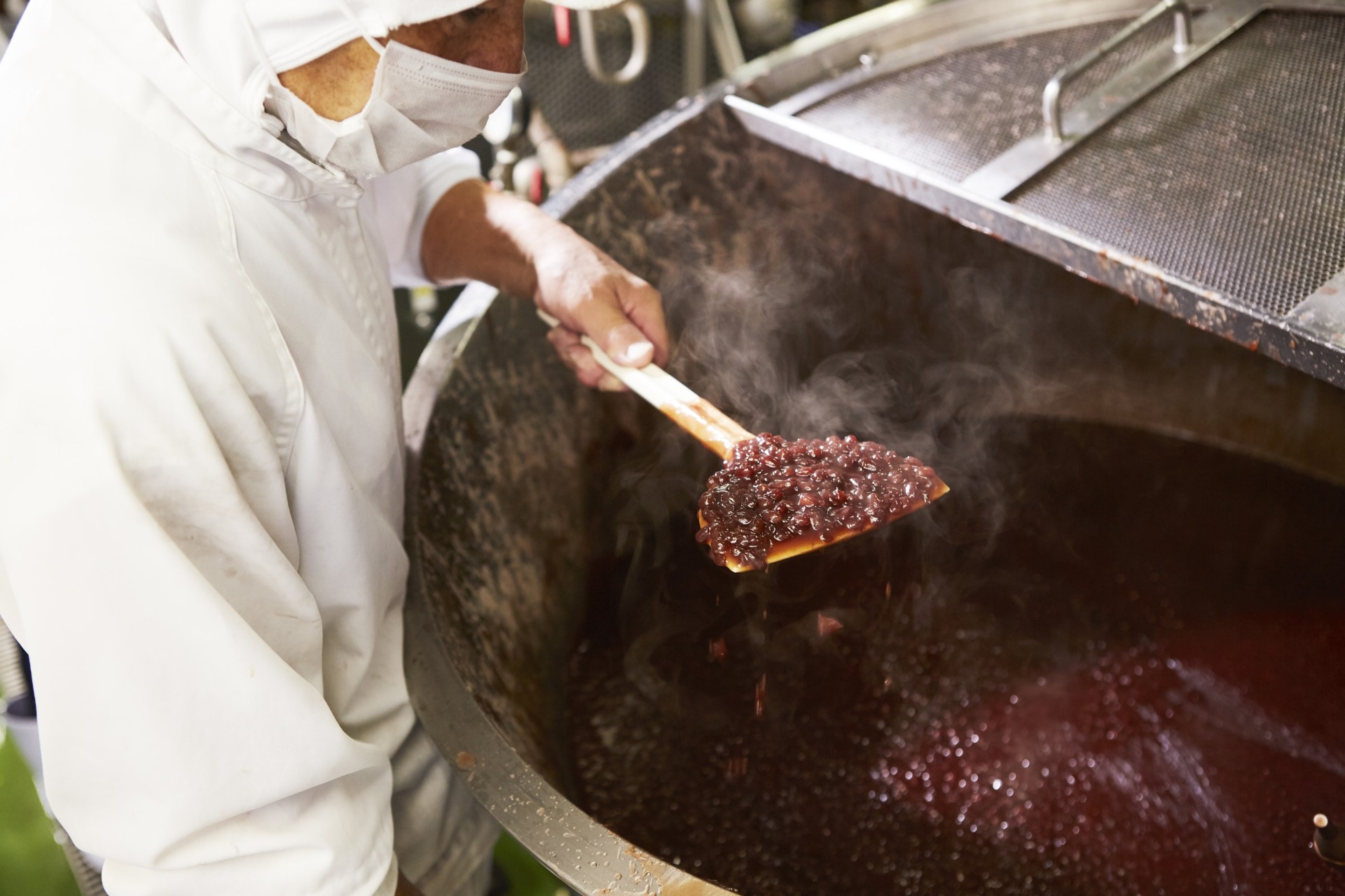 北海道産小豆を使用