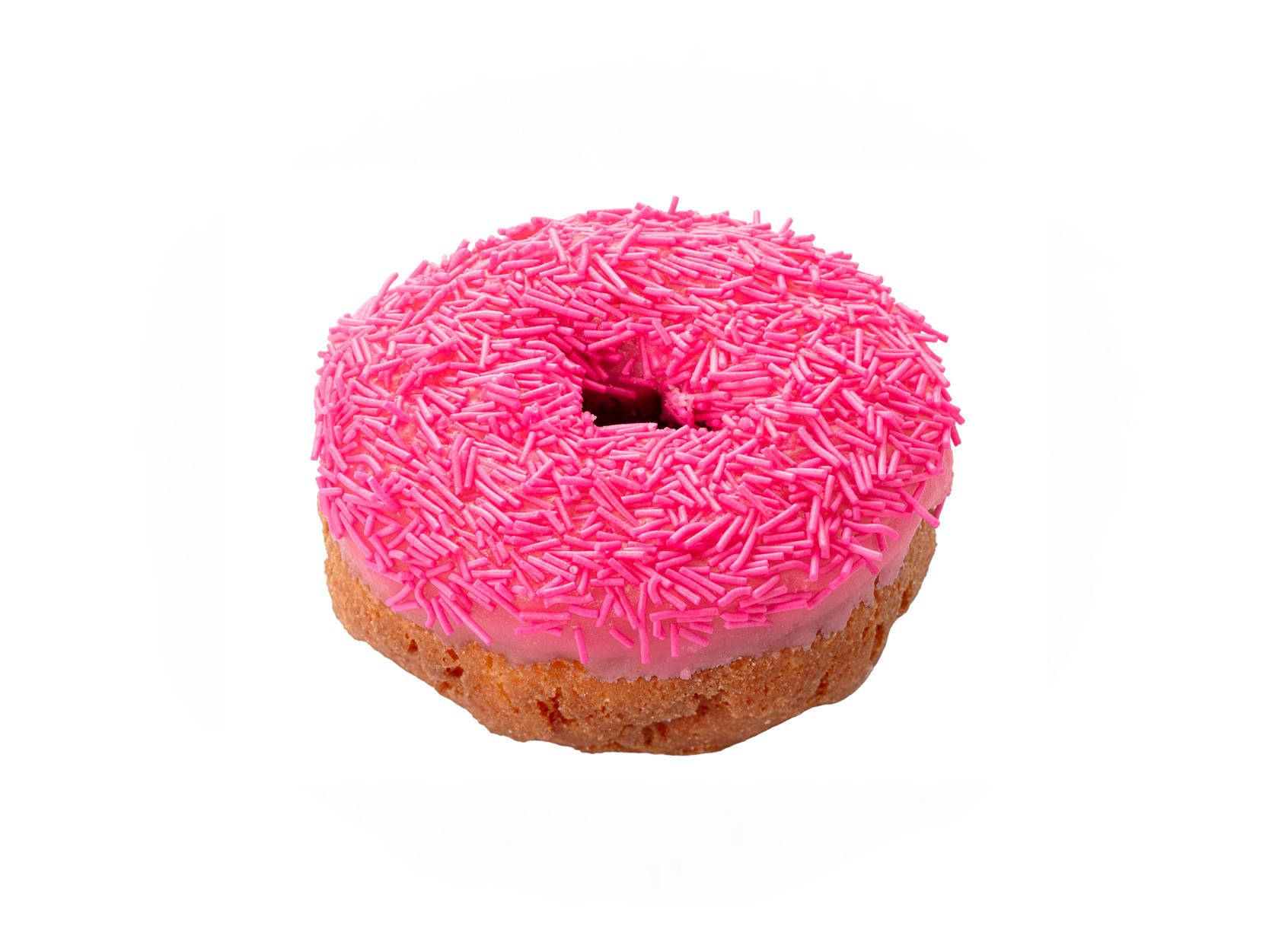 「ピンクスプリンクルズ アイスケーキ（PINK SPRINKLES ICED CAKE）」（380円）