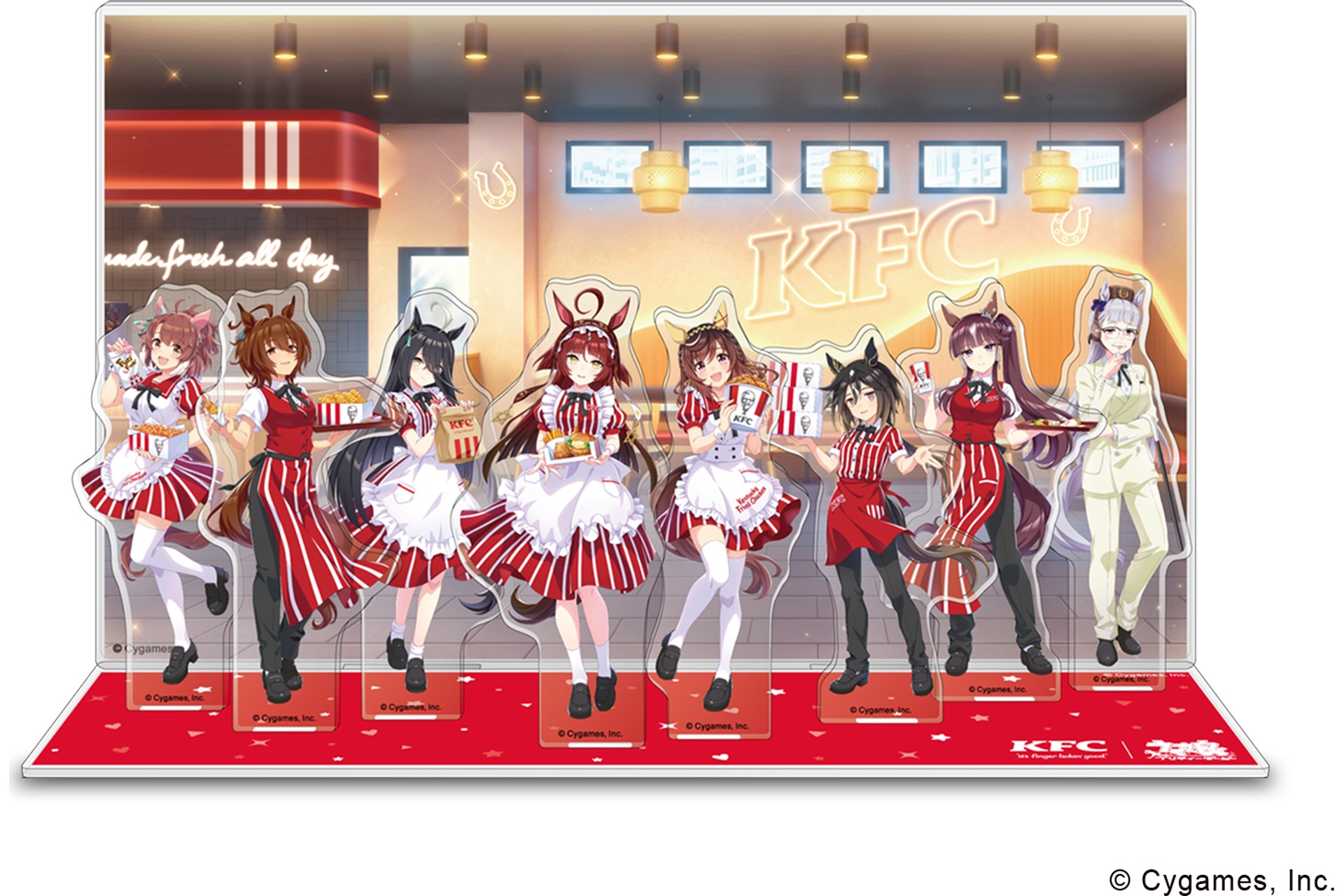 コラボビジュアルジオラマアクリルスタンド