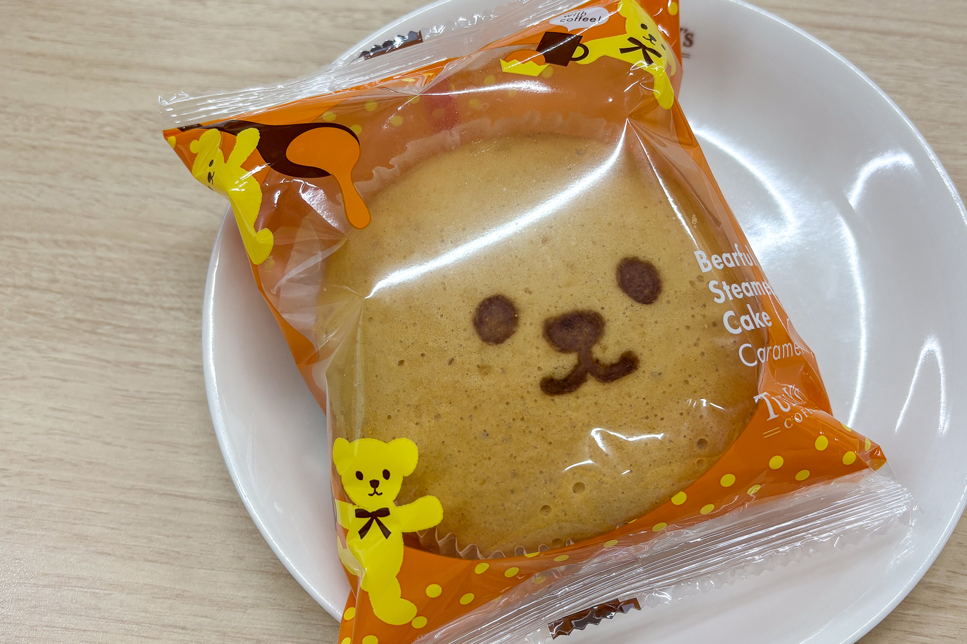 キャラメルスチームケーキ