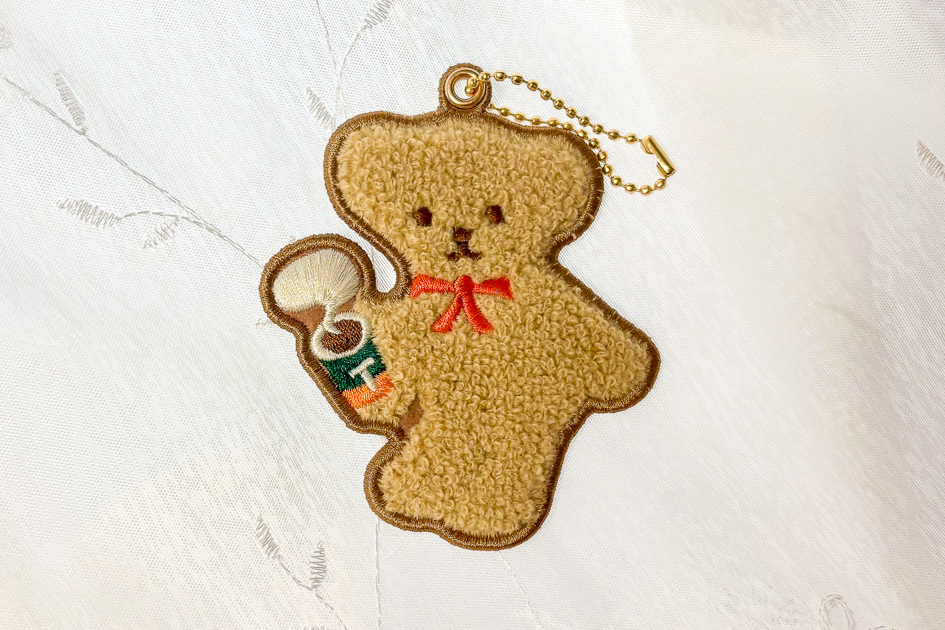ベアフル サガラ刺繍チャーム