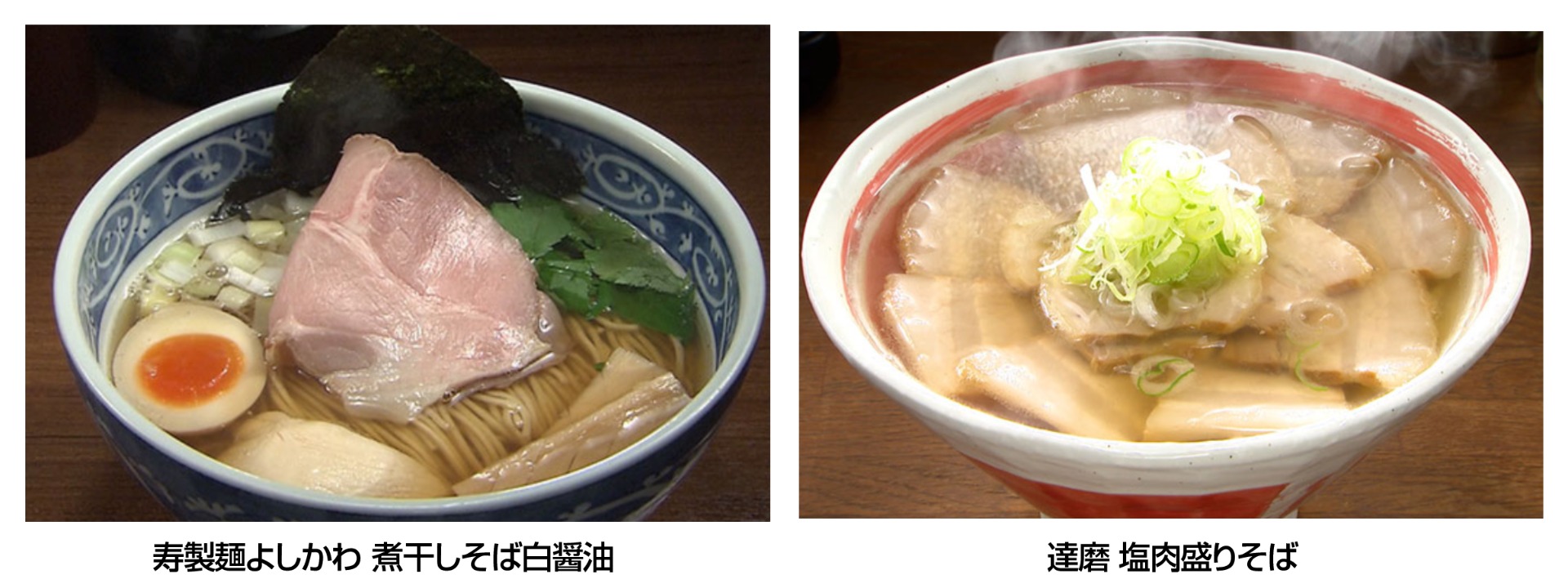 京都会場の注目店舗（左は会期前半、右は会期後半に出店）