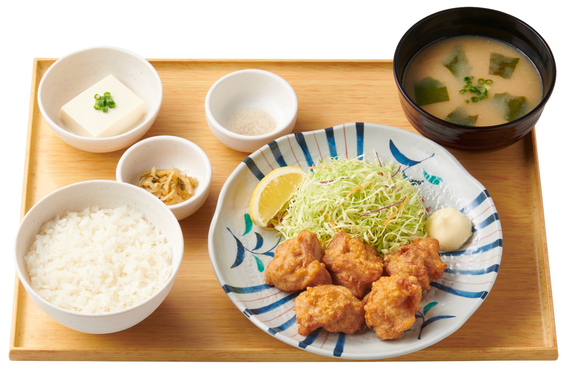 全国2位「から揚げ定食」