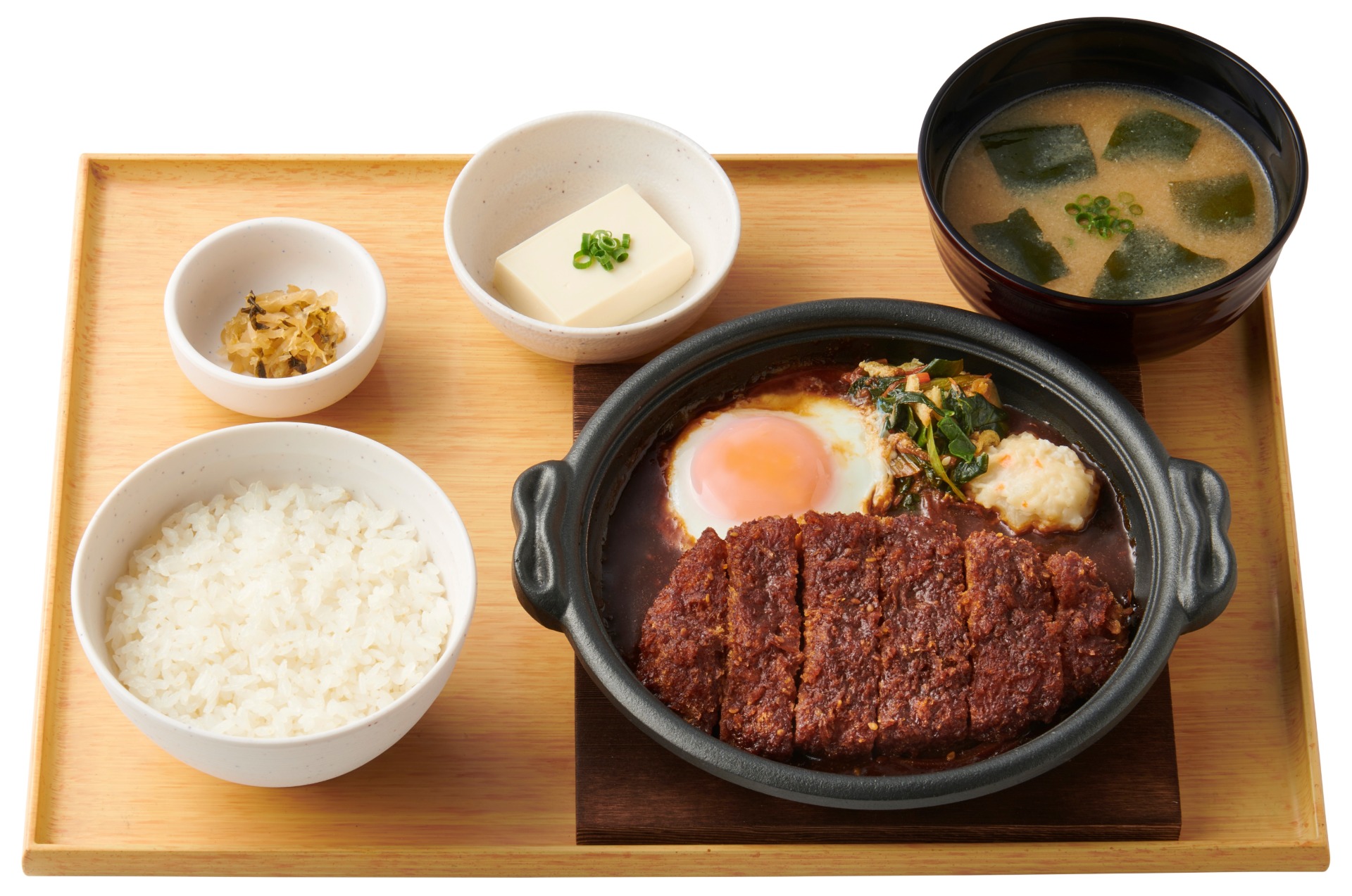 全国5位「味噌かつ煮定食」