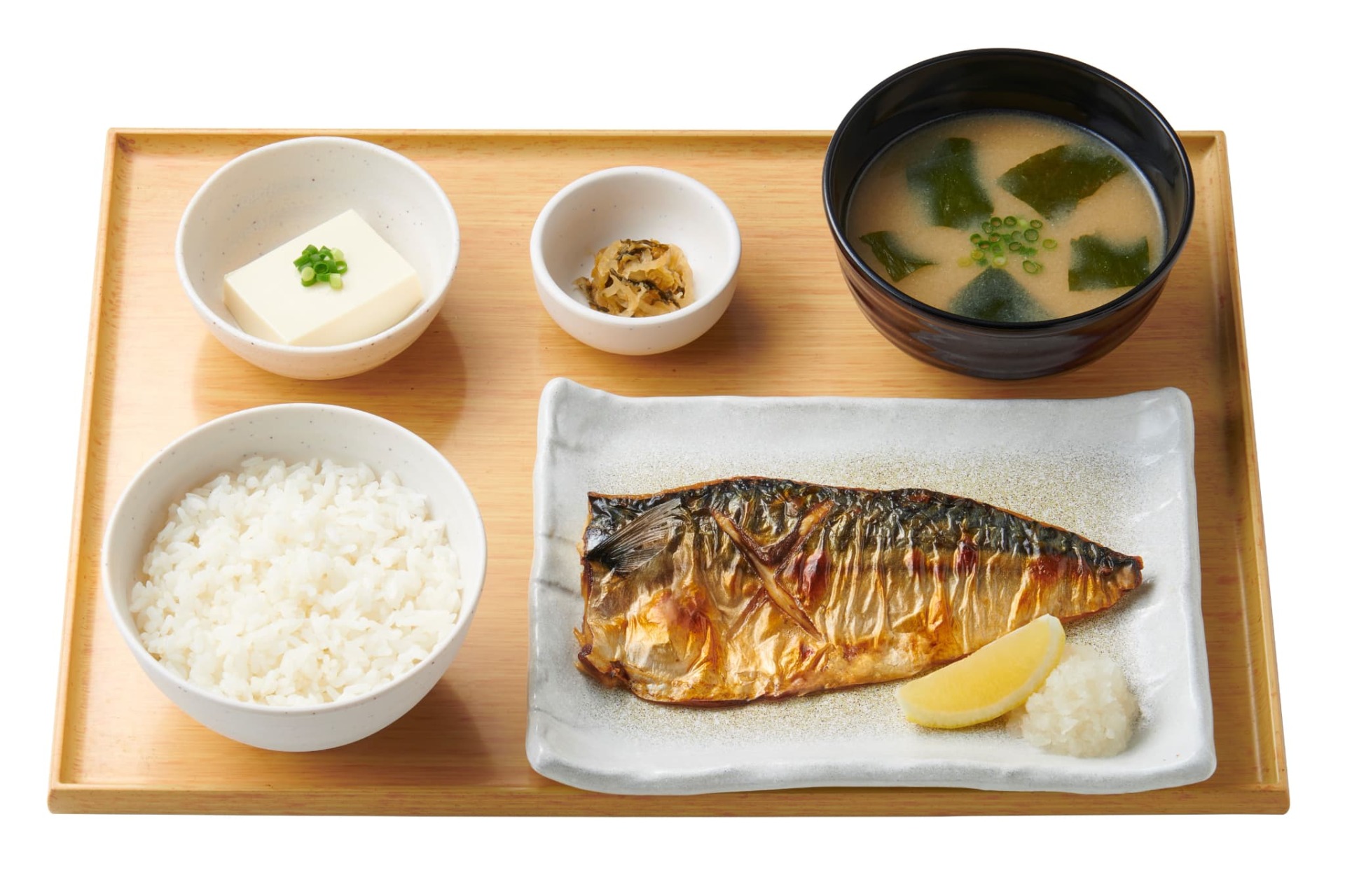 サバの塩焼定食