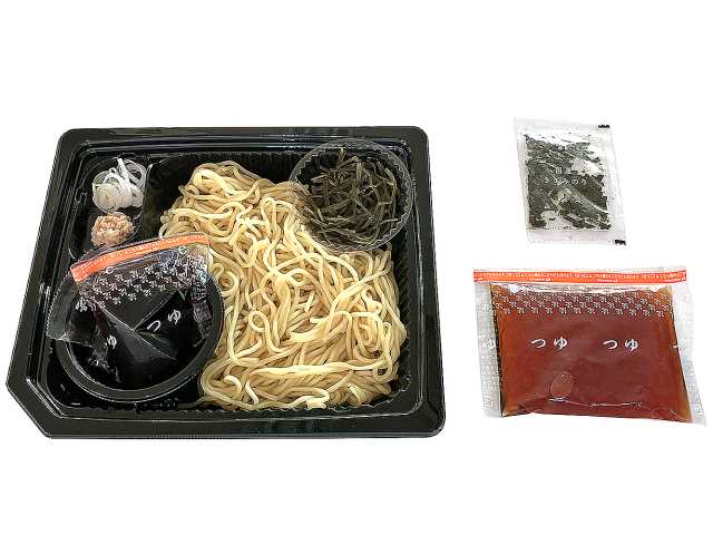 「ざるラーメン北海道産山わさび入」（450円・税別）