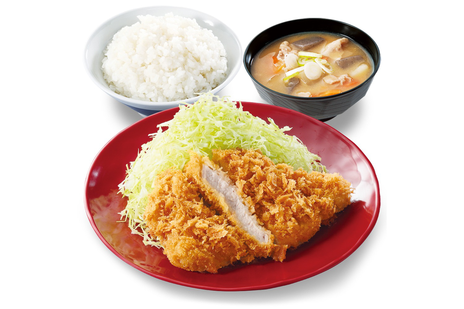 「ロースカツ定食」（通常913円→748円/弁当734円）