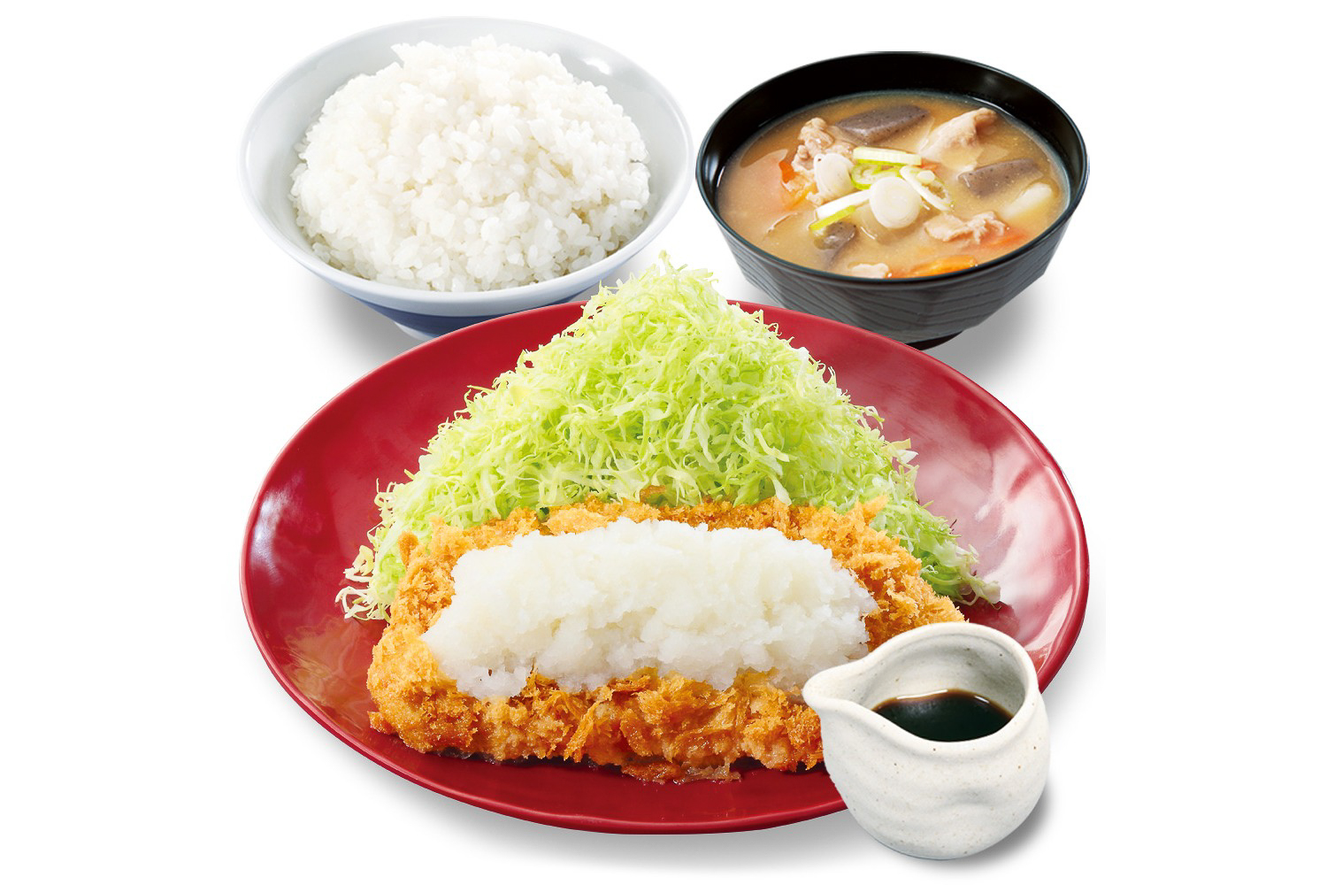 「おろしカツ定食」（通常1067円→902円/弁当885円）