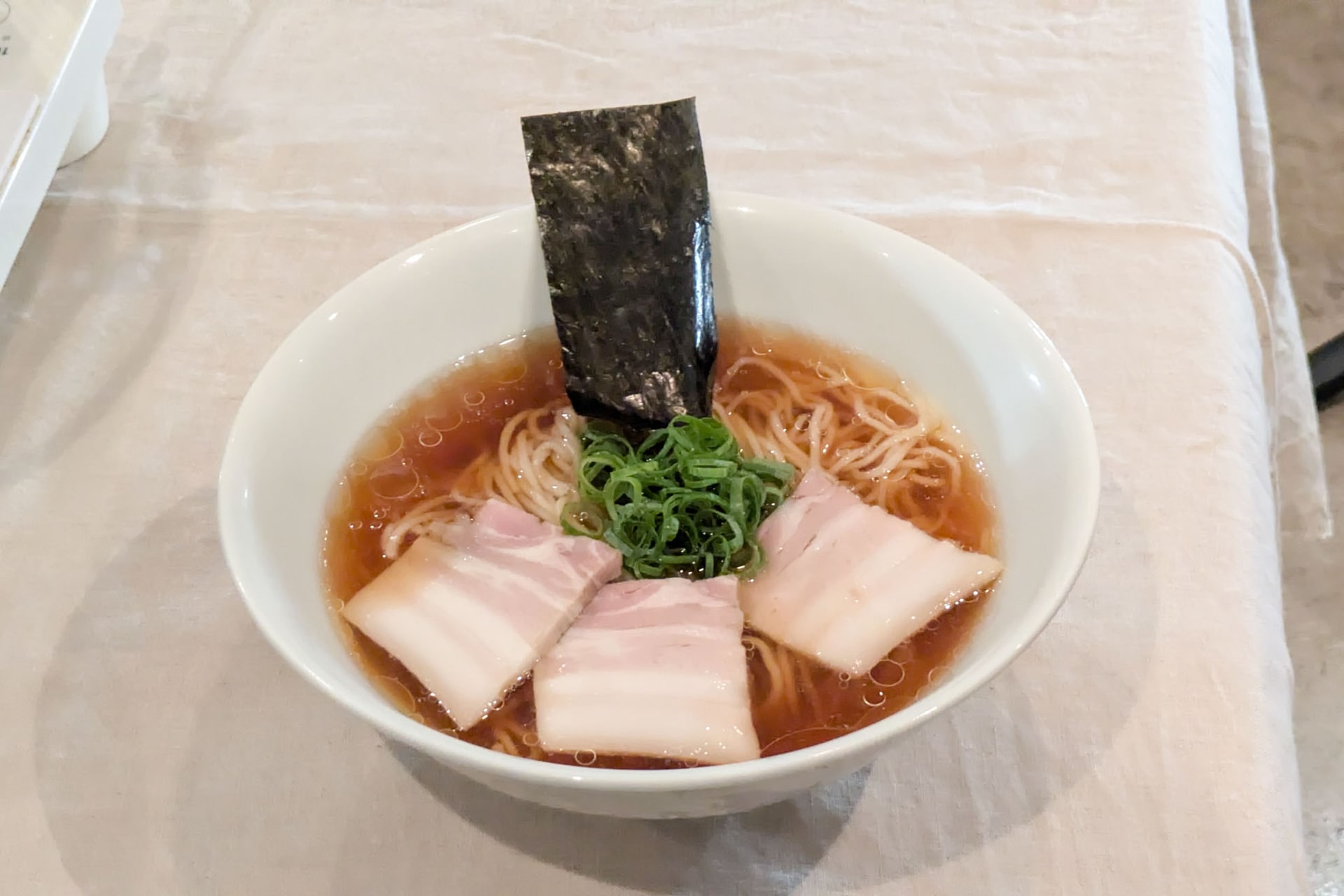 らぁ麺が完成