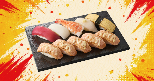 「炙りサーモンたっぷり（マヨ炙り）」（950円）