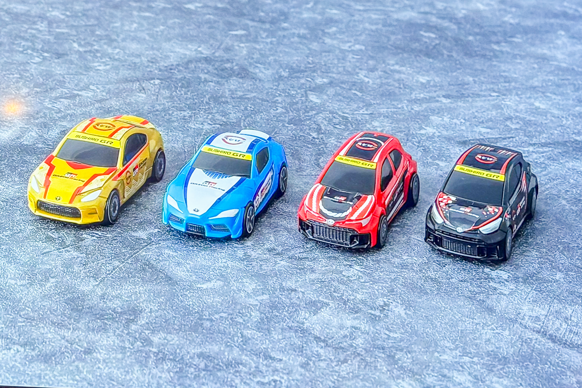 寿司ネタをモチーフにしたコラボ限定ミニカー